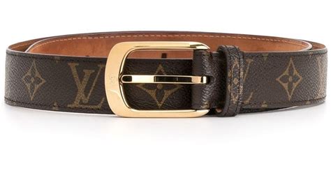 louis vuitton riem dames bruin|louis vuitton belt.